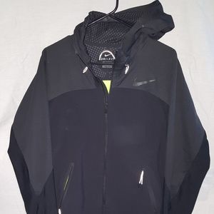 Nike Jacket black mens size medium windbreaker
